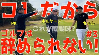 【100切れない人がリベンジガチ対決！＃３】100切れない人達高速グリーンでガチ対決！ドライバーはスライス！アプローチでダフリは当たり前全力ラウンドだ！浅見ゴルフクラブ