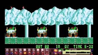 Holiday Lemmings 1993 - Blitz Levels (1993) [MS-DOS]