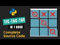 Tic tac toe in python | How to create tic tac toe in python | Tic tac toe using python