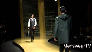 ERMENEGILDO ZEGNA Menswear AW13 2014 Runway Show Autumn Winter