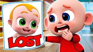 Who Took The Baby? | Baby Got Lost In The Shopping Mall | Funny Cartoons For Kids | Little PIB