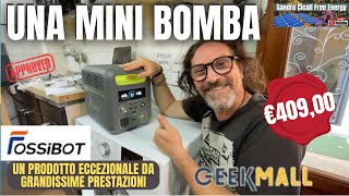 ⚡PICCOLA BOMBA ATOMICA🔋#fossibot #fotovoltaico #diy #offgrid