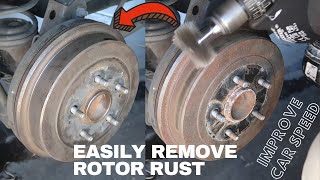 How To Clean Brake Drums - Super Quick and Easy!!