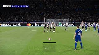 PSG vs Juventus | Messi Free Kick Goal 2022 | UEFA Champions League 2022/23 | PES Gameplay PC