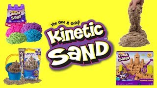 Kinetic Sand - Beach Sand Kingdom Playset + Squeez'meez, Llamacorn Sand Filled Toy