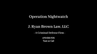 Operation Nightwatch Nets 80 Arrests in Coweta County