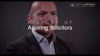 History of Aspiring Solicitors - Chris White