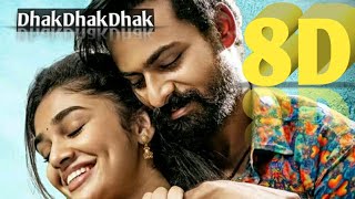 # DhakDhakDhak | Uppena Movie | 8D | Panja Vaishnav Tej | Krithi Shetty | Vijay Sethupathi | DSP