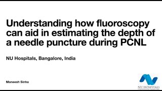 PCNL Puncture Technique- NU Hospitals