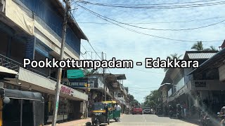 Pookkottumpadam to Edakkara road trip via Malayora Highway | 4K