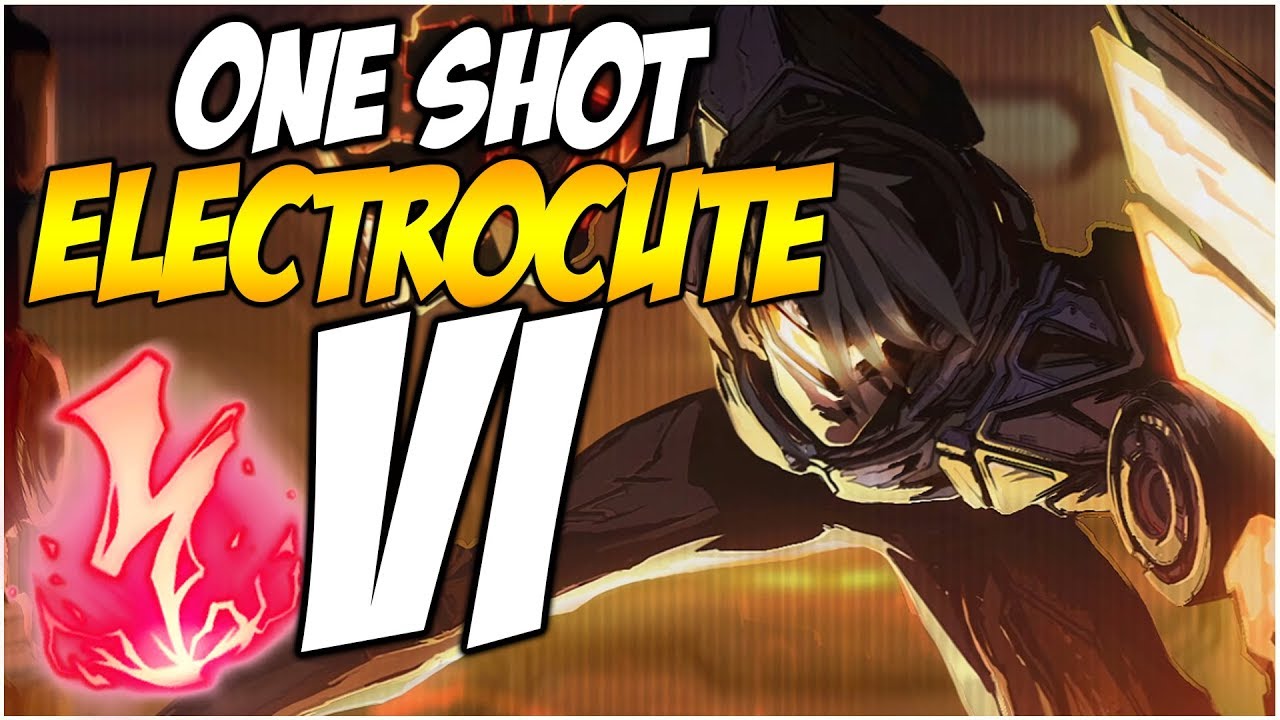 ONE SHOT ELECTROCUTE VI - PROJECT SKIN | League Of Legends - YouTube