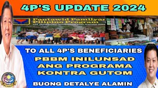 📢DSWD 4P'S UPDATE 2024| PBBM INIUTOS SA DSWD NA WALANG MAGUGUTOM SA MGA BENIPISYARYO NG 4P'S ALAMIN