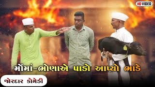 મોંમાં-ભોણાએ પાડો આપ્યો ભાડે | MOMA-BHONA A PADO APYO BHADE | NEW COMEDY VIDEO