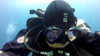 PADI Tec Rec trimix 100m diving - BALICASAG