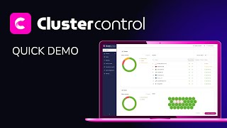 Clustercontrol Quick Demos | Features | Reporting