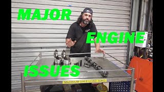 Finding major problems with the Last of the Iron Lion's Holden 355 stroker engine