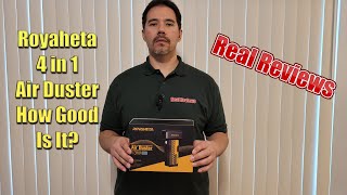 Royaheta Portable 4 in 1 Air Duster Unboxing & Real Review