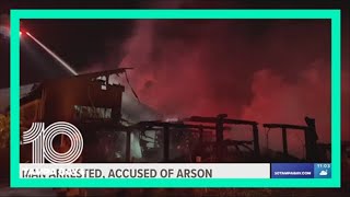 Man accused of setting fire that spread to several Pasco County townhomes