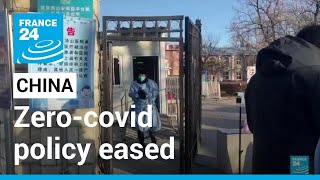 China eases zero-covid policy amid protests • FRANCE 24 English