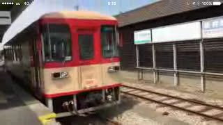 前面展望　甘木鉄道　甘木→基山