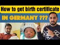 How to get birth certificate in Germany? | Urdu/Hindi | Gebursturkunde | Khushi Family | Adil