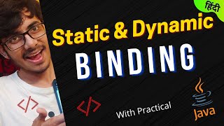 BINDING in Java : STATIC BINDING & DYNAMIC BINDING in Java #java #ShukriyaJava | Hindi