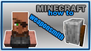 Complete Guide to Weaponsmith Villager Trades! | Easy Minecraft Villager Guide