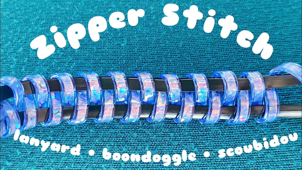 Zipper Stitch Lanyard At Jorja Helms Blog