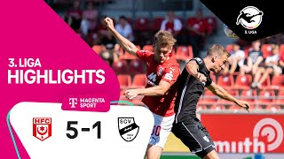Hallescher FC - SC Verl | Highlights 3. Liga 22/23