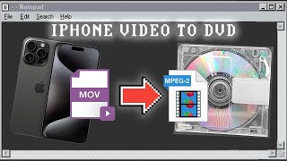 How to Convert .mov to .MPEG-2 (IPhone Video to DVD) | [2024]