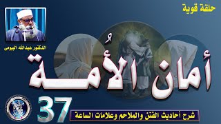 أمان الأمة |شرح أحاديث الفتن والملاحم 37| الدكتور عبدالله البيومى