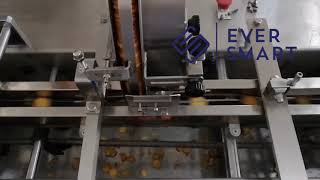 EverSmart biscuit sandwiching machine testing