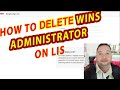 HOW TO DELETE WINS ADMINISTRATOR ACCOUNT ON LIS DEPED TUTORIAL | SIR DODS | February 16, 2024