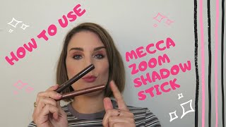 How to use | MECCA MAXIMA  ZOOM | Shadow Sticks