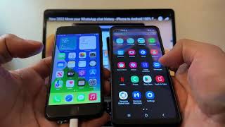 🔥 WhatsApp chats transfer from iPhone to Android using Samsung Smart Switch 2023 🔥