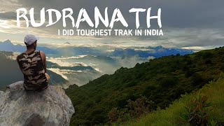 SABSE KATHIN PANCH KEDER TRACK IN RUDRNATH TRACK, The Fourth Kedar, Utrakhand 2024 #rudrnath