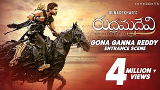 Gona Ganna Reddy Entrance Scene from Rudhramadevi 3D Telugu Movie | Happy Birthday Allu Arjun