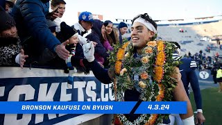 Former BYU Football star, Bronson Kaufusi, joins BYUSN to discuss defensive expectations.