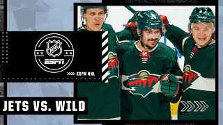 Winnipeg Jets at Minnesota Wild | Full Game Highlights