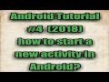 How To Open New Activity On Button Click In Android