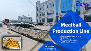 automatic meatball production line meatball forming machine