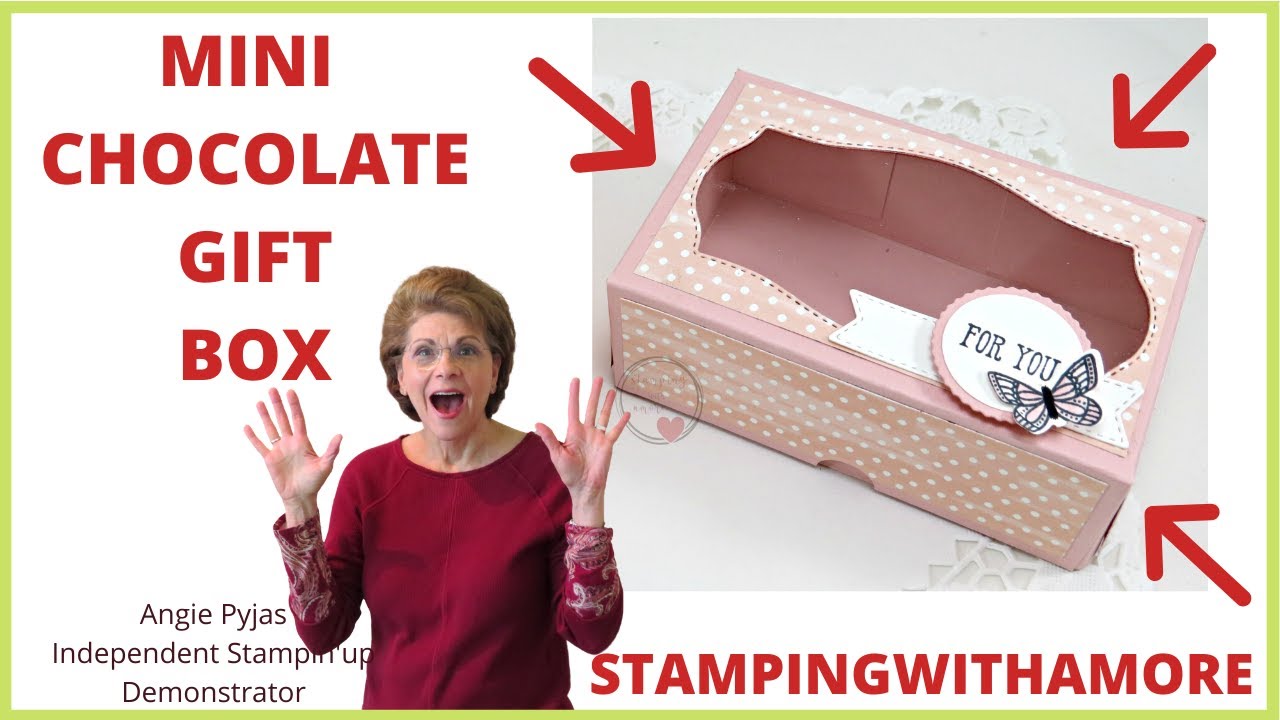 Mini Chocolate Gift Box Tutorial Youtube