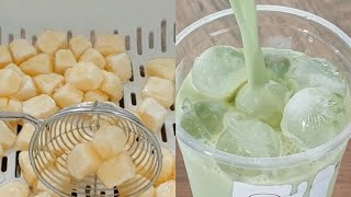 Meltingly delicious matcha cheese milk tea – a youth favorite