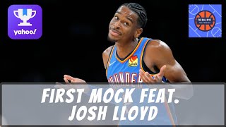 12 Team Mock Draft with Josh Lloyd - NBA Fantasy Basketball