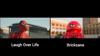 Spooder-Man Movie Trailer But in Lego (Laugh Over Life vs Bricksane)