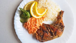 Chicken with Herbs and Lemon Juice - English Subtitles