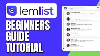 Lemlist Tutorial For Beginners - How To Use Lemlist For Lead Management