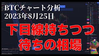 2023年8月25日ビットコイン相場分析