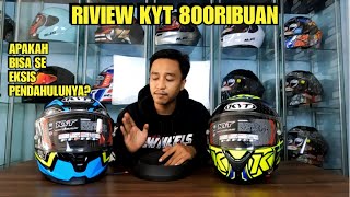 APAKAH HELM 800 RIBUAN INI BISA MENGALAHKAN EKSISTENSI PENDAUHULUNYA..? RIVIEW FULLFACE KYT