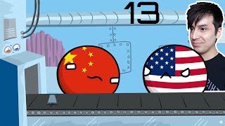 U.S. American Texan reacts to Countryballs | No Idea Animation Compilation: 13